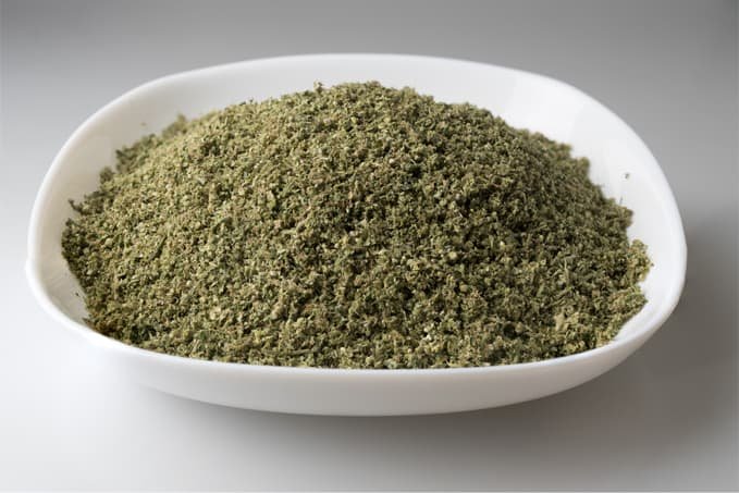 milled weed