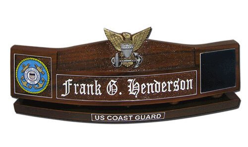 Coast Guard nameplate